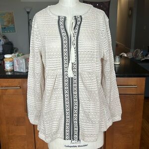 Boho Knit Crochet Top from Simply Noelle